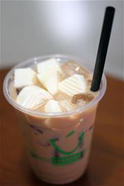 Trà sữa khúc bạch trắng